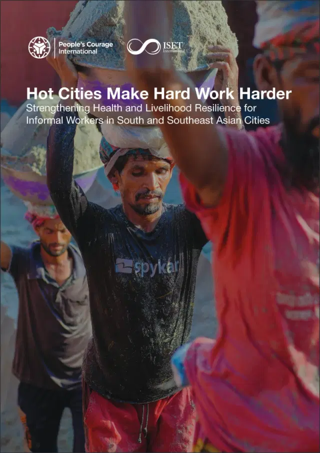 Hot Cities Make Hard Work Harder — regional study report cover